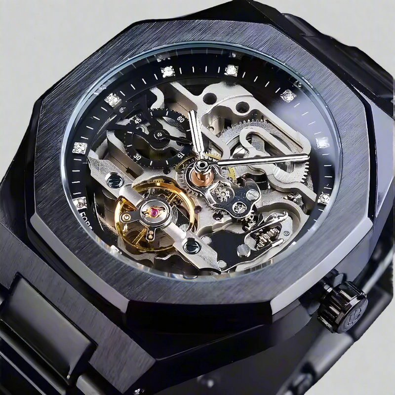TOURBILLON SKELETON SCHWARZ 42mm
