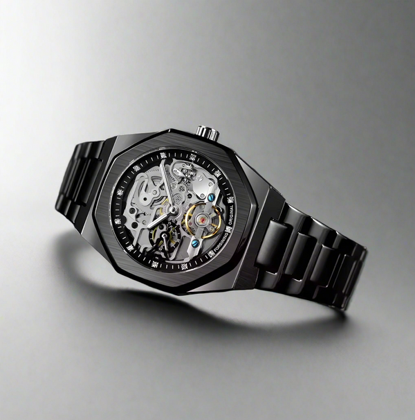 TOURBILLON SKELETON SCHWARZ 42mm